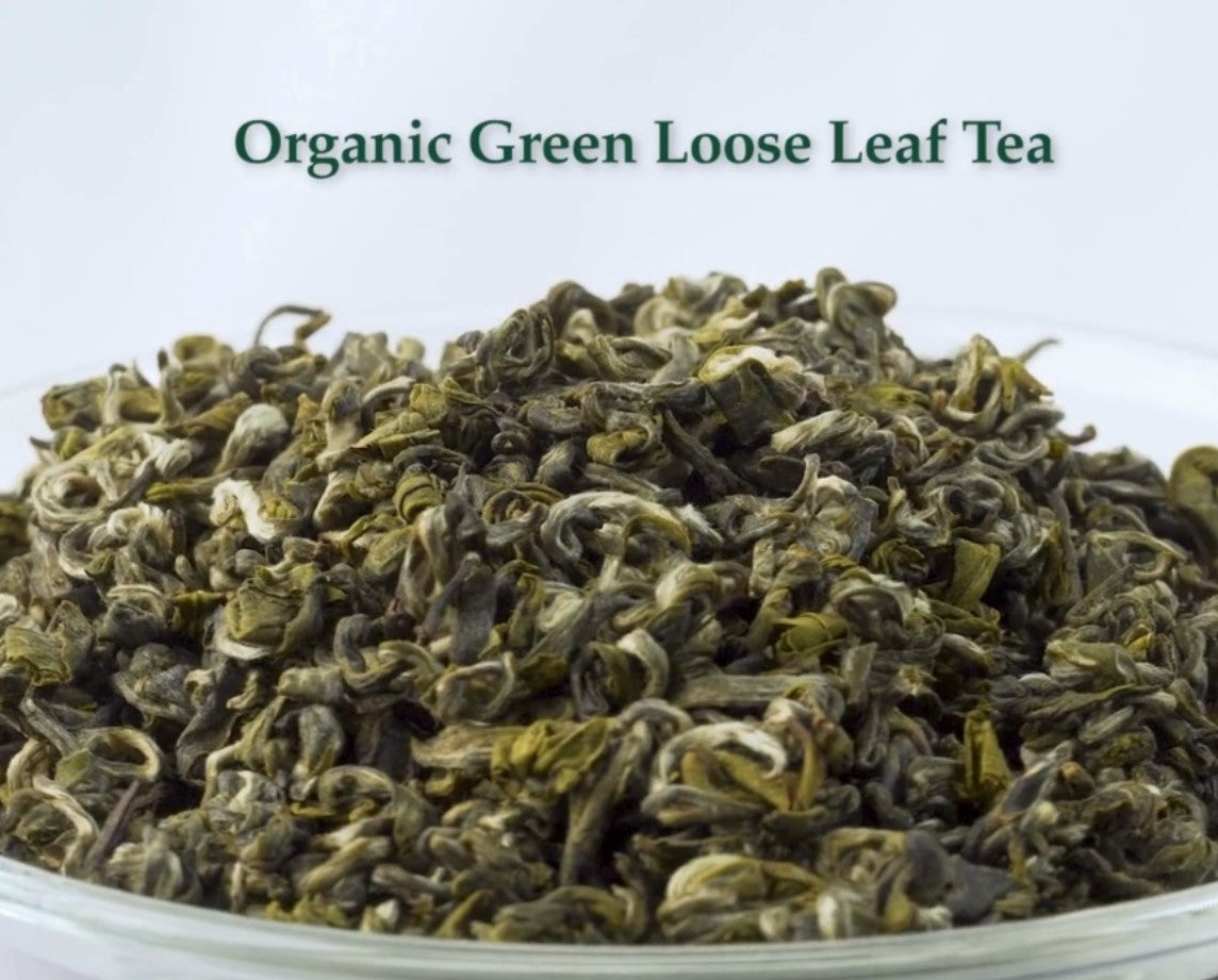 High Zing 5500 Organic Green Tea from Nepal - Not a bitter green tea