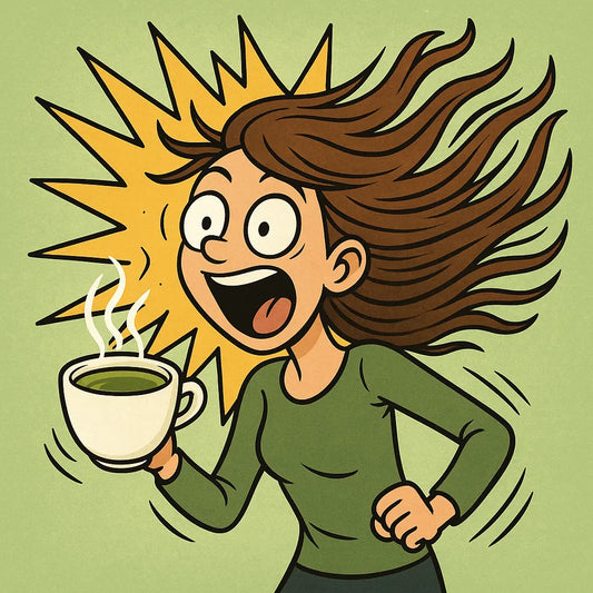 Does Every Sip of Green Tea Bring a Buzz