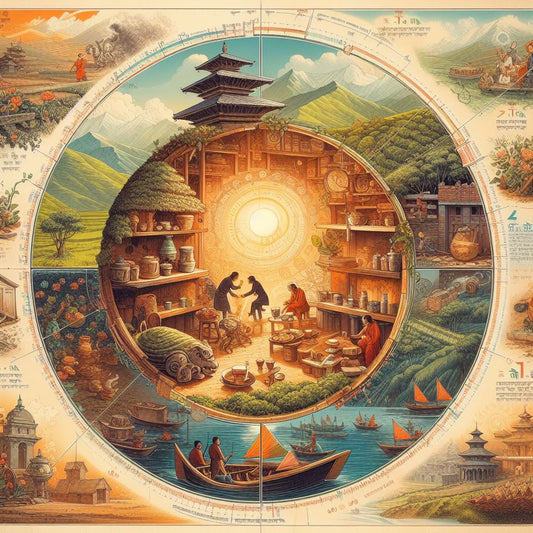 Brief history of tea and the birth of Nepali tea industry