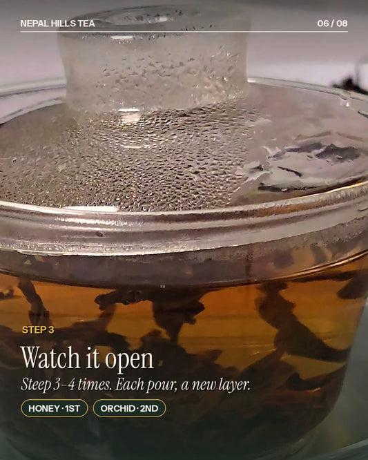 How to Use a Gaiwan: Brewing Nepal Hills Oolong, White and Black Tea in a 120 ml Cup