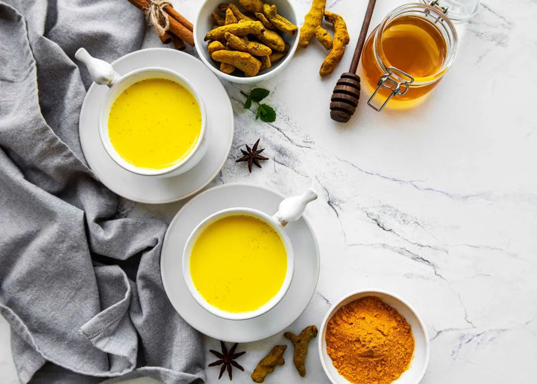 A proper serving of Turmeric Tea