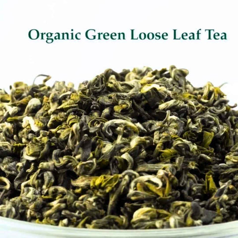 Nepal Hills Tea - Nepali Green Tea Close up