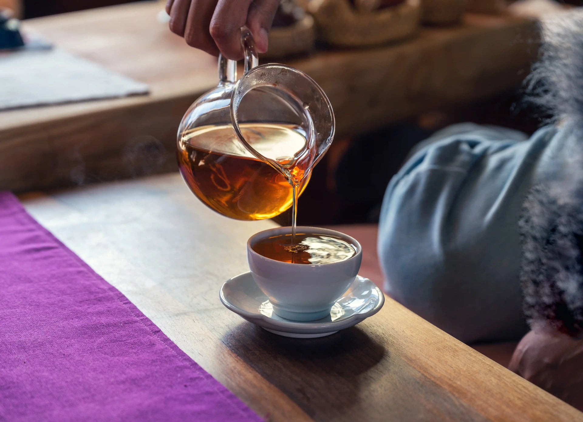 Does drinking tea make you pee more