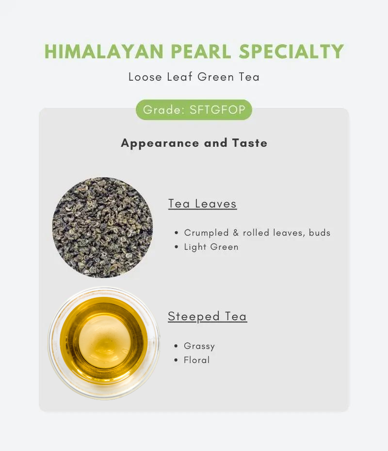 Himalayan Pearl Green Tea - Nepal Hills Tea Inc.