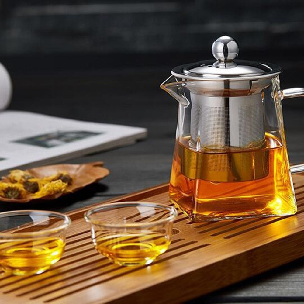 Glass Teapot With Infuser
