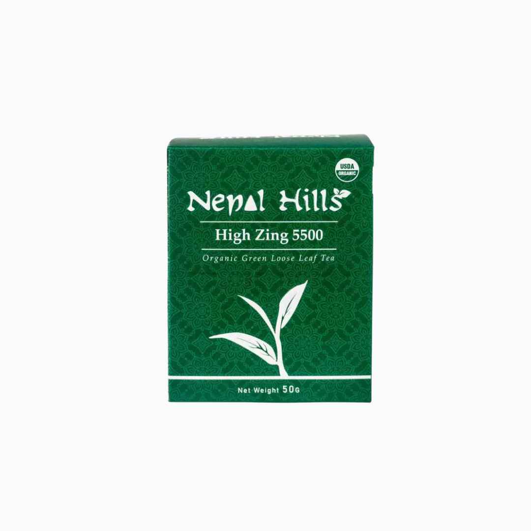 Organic Light Green Tea — High-Altitude Nepal Green Tea, Certified Organic | Nepal Hills Tea — 2