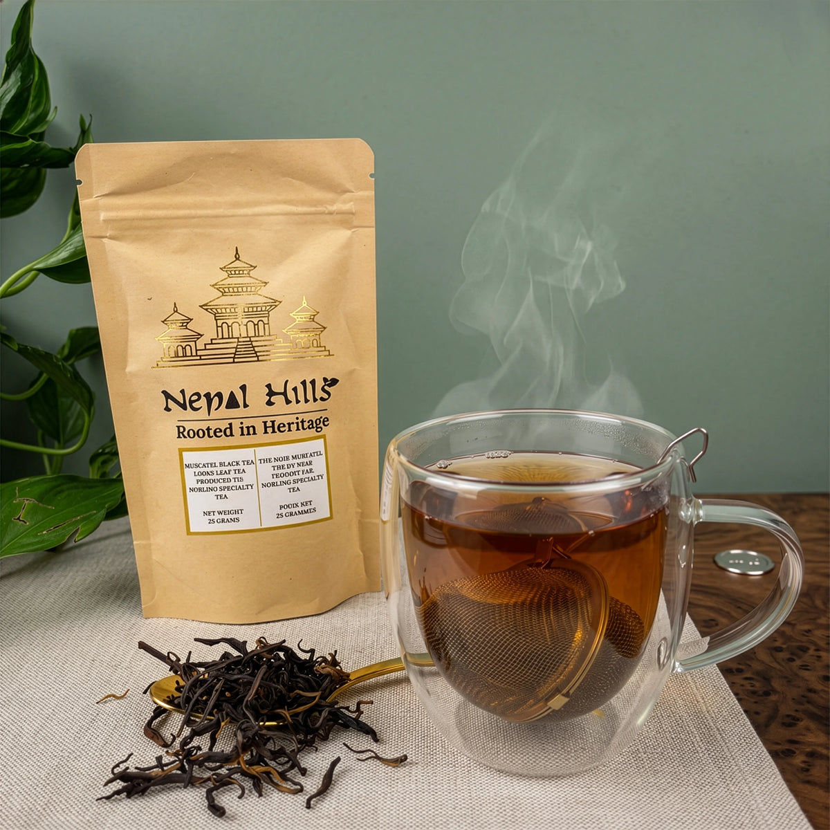 Muscatel Black Tea — Honey-Grape Single-Origin Nepal Tea from Ilam | Nepal Hills Tea